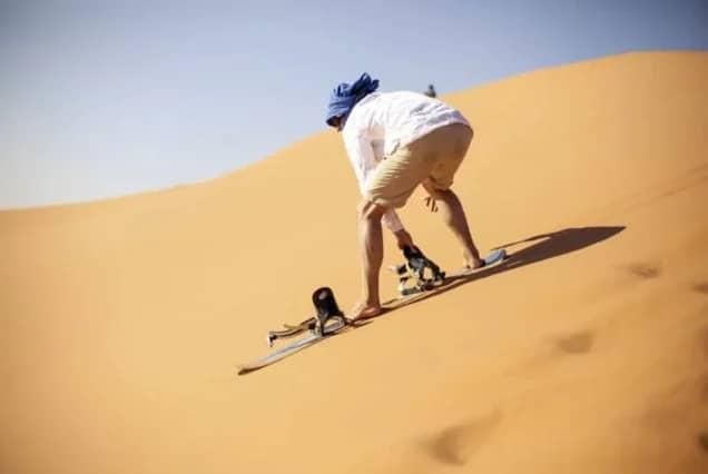 Sandboarding in Taghazout (Agadir)
